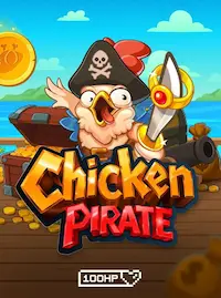 Chicken Pirate crash game at 390K COM