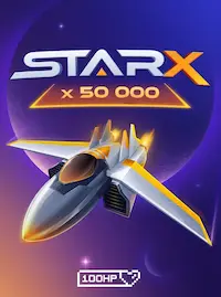 StarX crash game at 390K COM